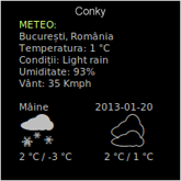 Conky World Weather Online